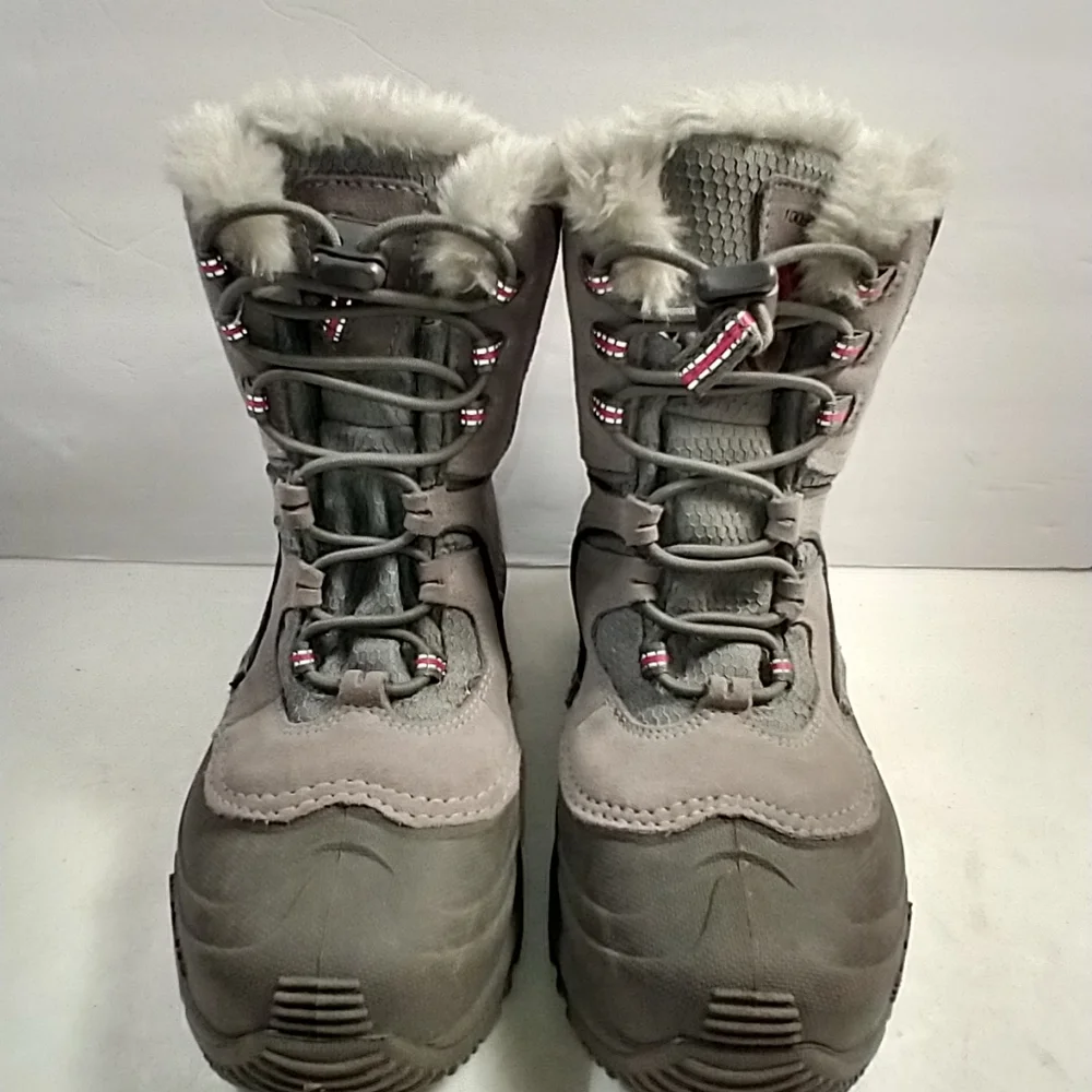 Columbia 100 Grams Waterproof Insulated Boots Girl's sz 3. - Picture 2 of 9